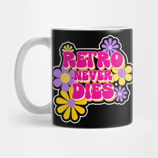 FLORAL Retro 60s Style Mug